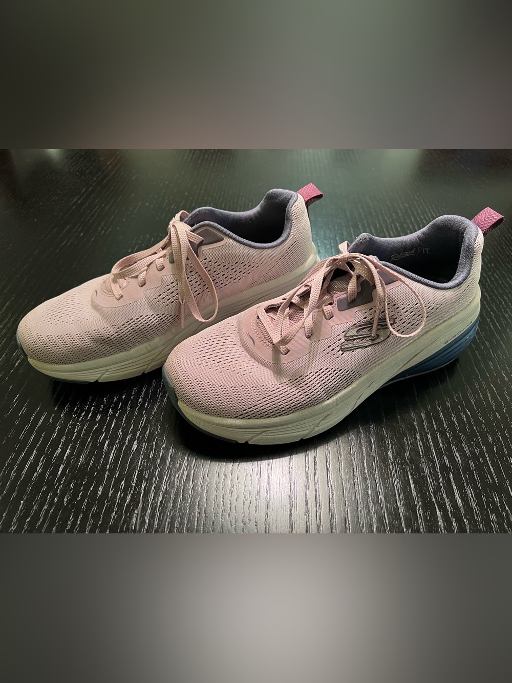 Skechers D’Lux Walker Women’s Size 9 Blush Pink Relaxed Fit Walking Shoes - Picture 5 of 6